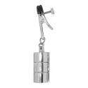 2 adjustable nipple clamps+changable weights