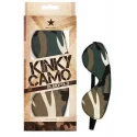 Opaska na oczy z motywem armi Kinky camo blindfold
