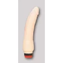 Jelly/flesh invader vibrator, natur, 22cm