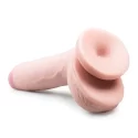 Anatomiczne dildo z jądrami King Cock