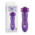 Body & soul captivation massager,rotierend,silikon,lila,19cm