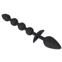 Black velvets plug + beads