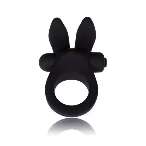 Wibrujący pierścień na penisa z uszkami Rocking Rabbit