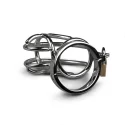 Chastity Cage With Urethral and Anal Plug