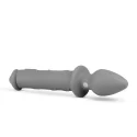 Wicked Thrill Dildo/Butt Plug - Grey