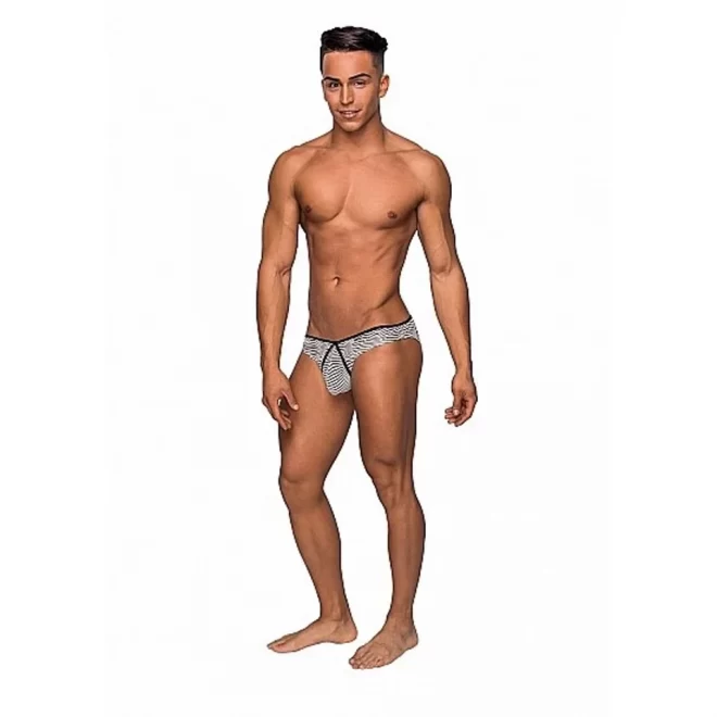 Mini bikini-white/black-large