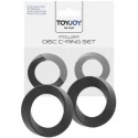 Zestaw dwóch pieścieni na penisa Power Disc C-Ring Set