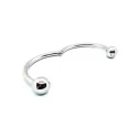 Stainless steel barbell collar with magnet closer 18 cm. | 1