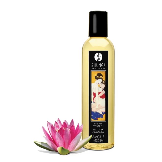 Shunga massage Ãl sweet lotus 250ml