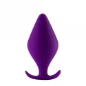Butt Plug with Handle - Medium - Purple