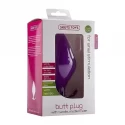 Butt Plug with Handle - Medium - Purple