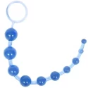 Sassy anal beads-blue