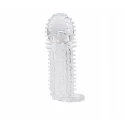 Nubby sleeve-clear