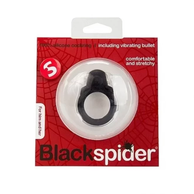 Ring na penisa z wibracjami Bad spider ( 2 kolory)