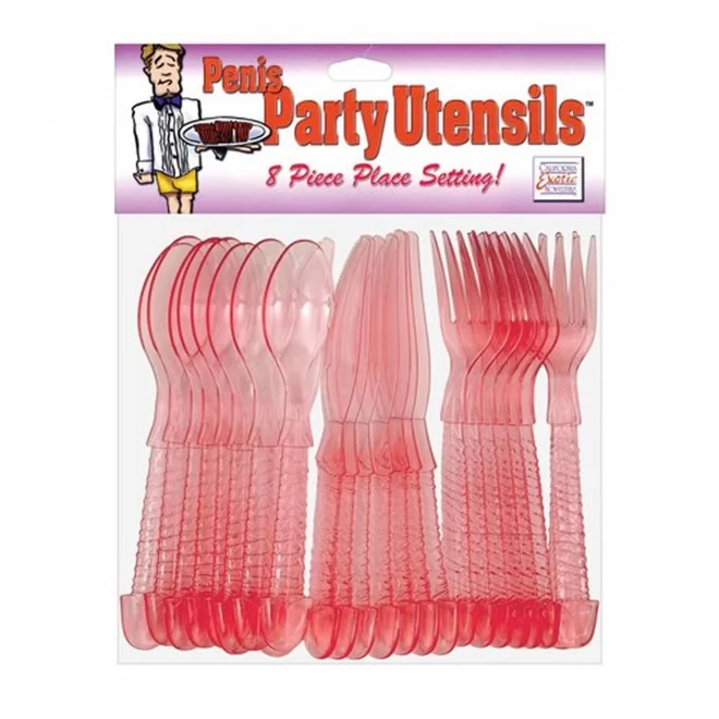 Sztućce penisy Party Utensils