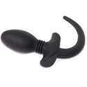 Silicone puppy tail - large