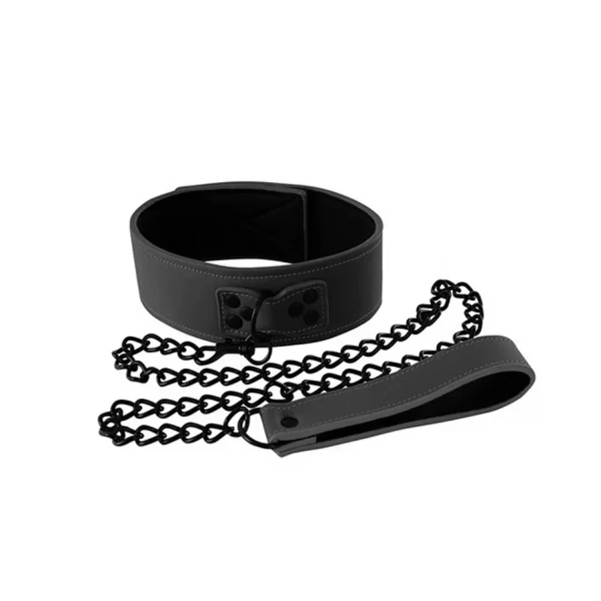 Renegade bondage - collar - black