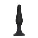 Slim Anal Plug Large Black