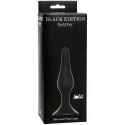Slim Anal Plug Large Black