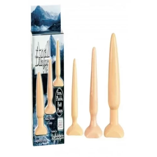 Zestaw plugów analnych Calex Anal Dilator Kit 3er Set