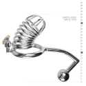 Metal Peniscage With Anal Hook
