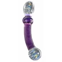 Szklane dildo Glassvibrations Glasdildo Purple Lover