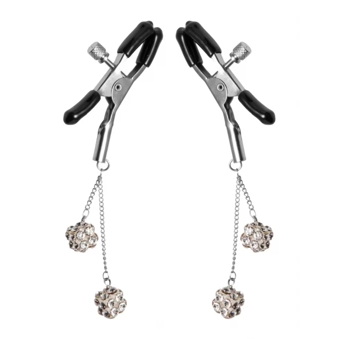 Ornament adjustable nipple clamps