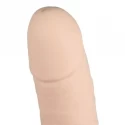 Purrfect Silicone Vibrator with large top Flesh