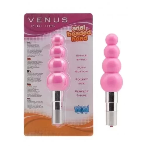 Wibrator analny Venus Mini-tips Anal Beaded Head