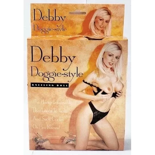 Lalka dmuchana Puppe Debby, Doggie-Style