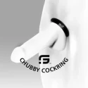 Chubby rubber cockring - glow