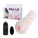 Mens masturbator toy, vibrat. egg, tighten, shrink, 15,3x7,3cm