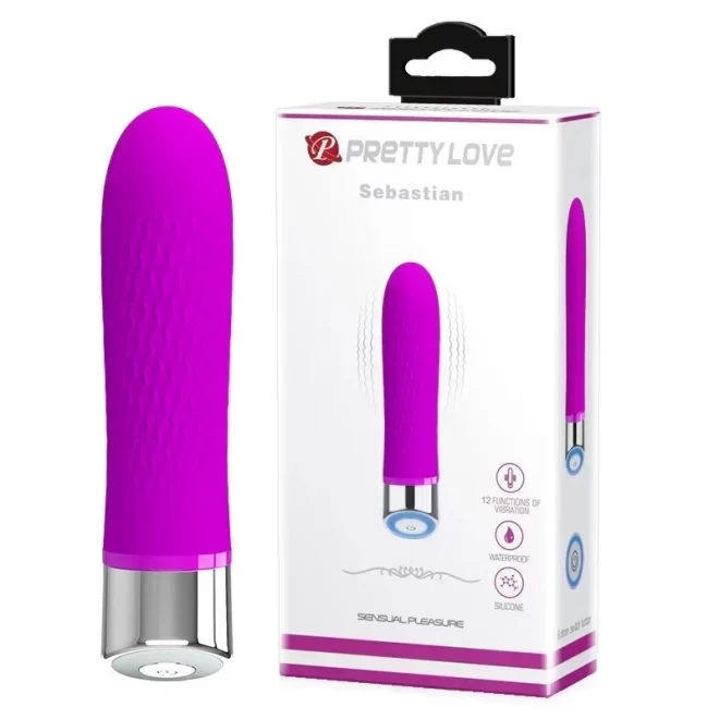 Pretty love sebastian mini vibrator purple