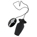 Lust tunnel plug with vibratin