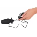 Lust tunnel plug with vibratin