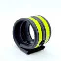 Neoprene racer ball strap - neon green