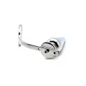 Metalowy ring erekcyjny z korkiem analnym - C-ring, with butt plug