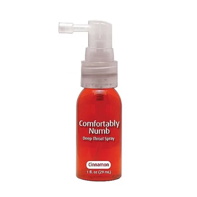 Comfortably numb deep throat spray - cinnamon
