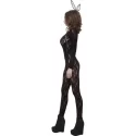 Koronkowe bodystocking Body Stocking Black Lace