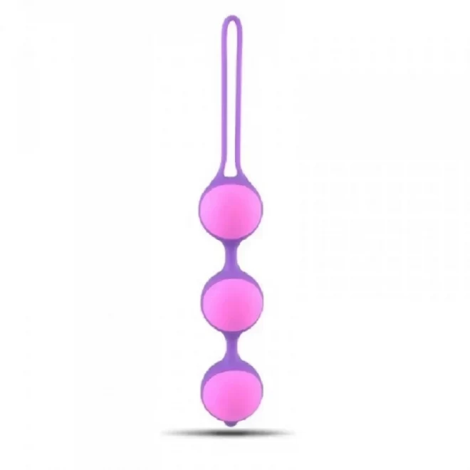 Palline Vaginali Bi-Balls Triple Purple