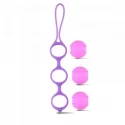 Palline Vaginali Bi-Balls Triple Purple