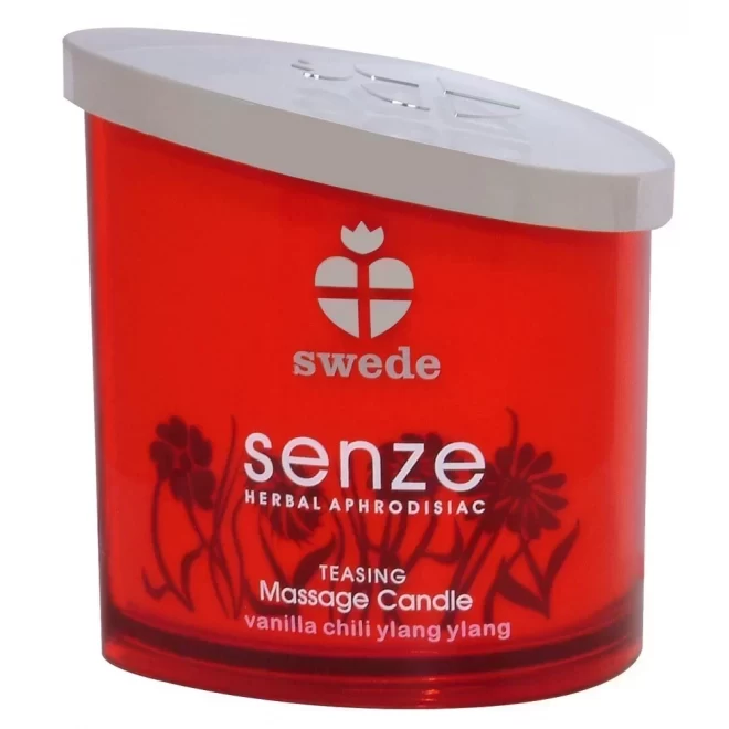 Świeca do masażu Swede Senze Massage Candle Teasing 150ml