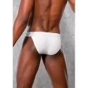 Knickers with wide waistband - White