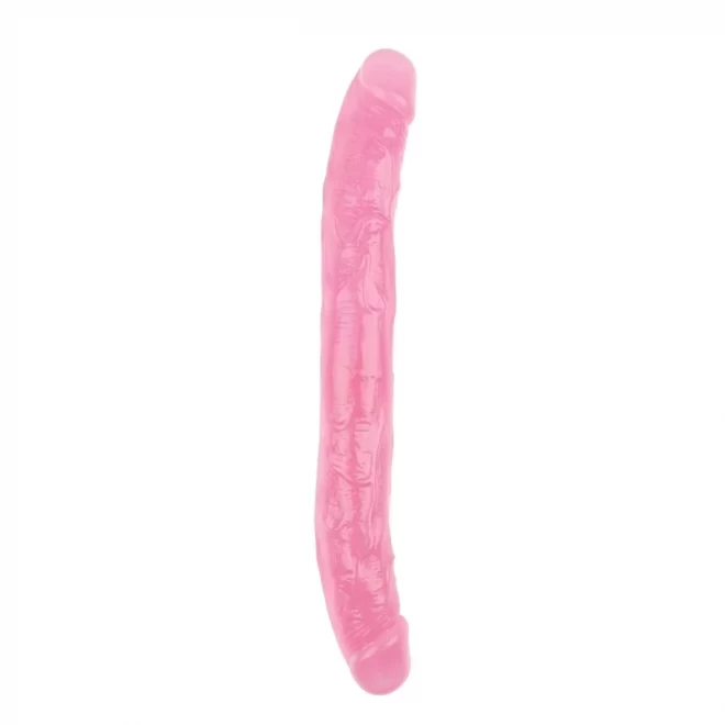 Hi rubber 12.8 inch dildo pink