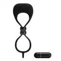 Pretty love locker vibrating penis ring black