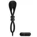 Pretty love locker vibrating penis ring black