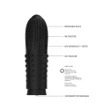 Mini wibrator Turbo Bullet Lush (3 kolory)