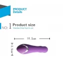 Seduction waterproof vibrator purple