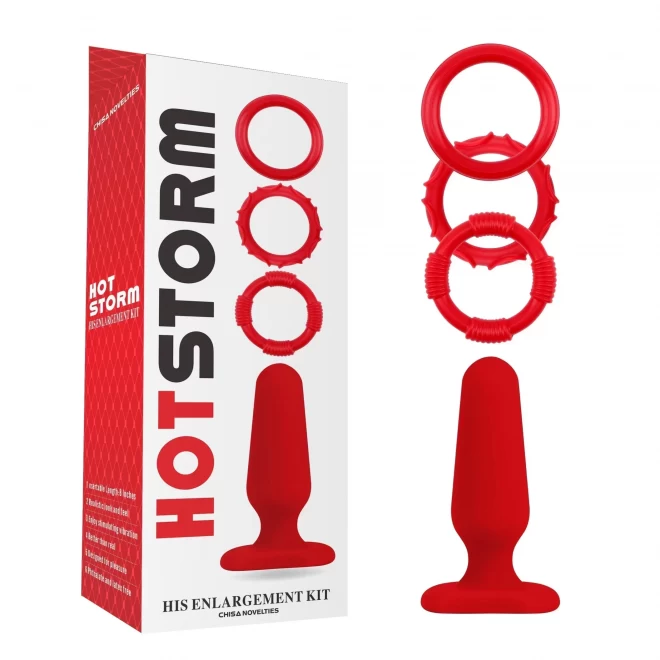 His enlargement kit hot storm red