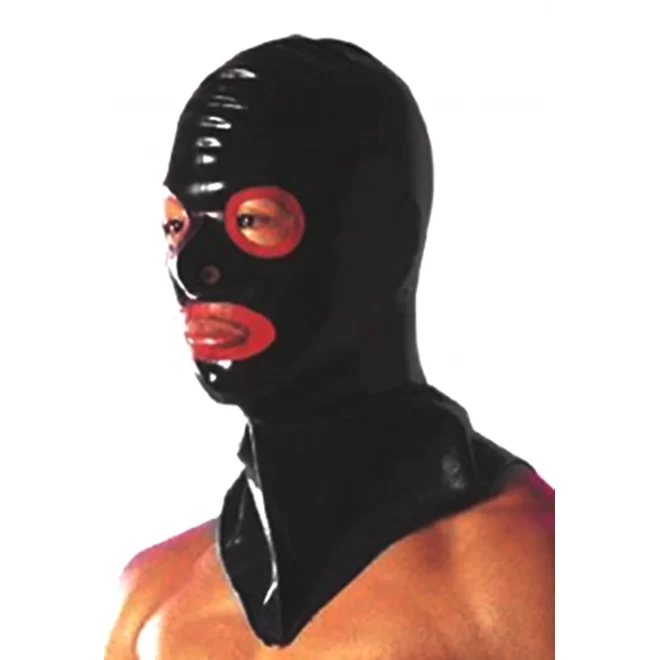 Maska Latex Hangmans Mask Black